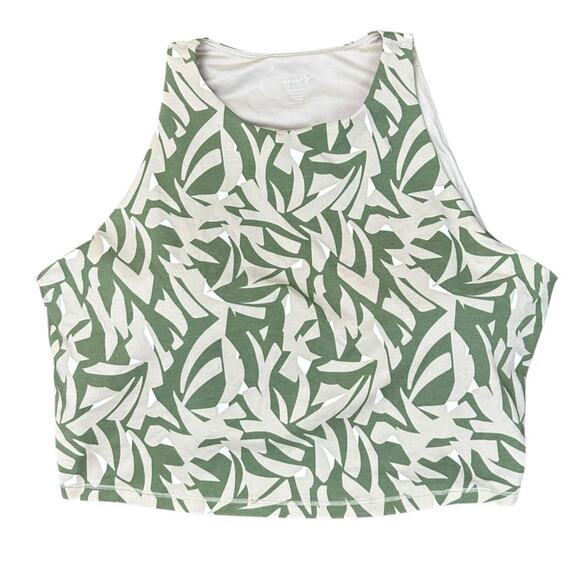 Old Navy Active Power Chill Light Support Sports Bra Size XXL Green - Picture 1 of 5
